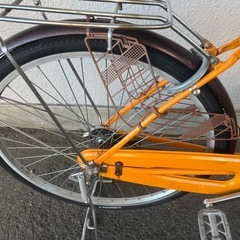 １２J16　ホームサイクル２６サイズ　オートライト付き　★自転車専門店の中古車です★　【消費税込み・防犯登録６００円込みの画像