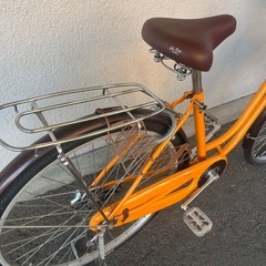 １２J16　ホームサイクル２６サイズ　オートライト付き　★自転車専門店の中古車です★　【消費税込み・防犯登録６００円込みの画像