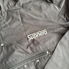 【ブラックナイロンジャケット】の画像