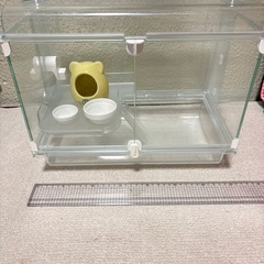 ハムスター　GEX グラスハーモニー　ケージ　の画像