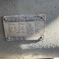 日立ベビコン　エアコンプレッサー　11kw 15馬力　実働の画像