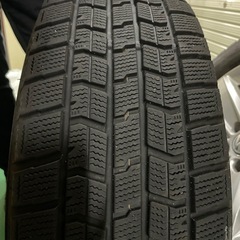 【美品】フォルクスワーゲン　純正　スタッドレスタイヤ、ホイール４本セット17インチ 　の画像
