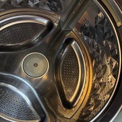 本日まで  ！！パナソニック Panasonic  ななめ型ドラム式洗濯乾燥機（6.0kg）  左開き・コモンブラック  NIGHT COLORS（ナイトカラー）シリーズ  NA-VD200L-CK | 人気 スタイリッシュでコンパクト  洗濯6.0kg 乾燥3.0Kg ドラム式洗濯機  パナソニック プチドラム  の画像