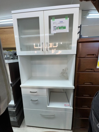 ?LINE会員限定スペシャル価格?【食器棚】 12500円　27ー193