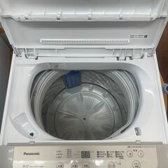 リサイクルショップどりーむ天保山店　No4689 洗濯機　Panasonic　5㎏容量　2019年製　動作確認OK🎵の画像