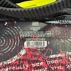 店頭引き渡し 中古 Rossignol スノーボード 板 ビンディング セット 120cm キッズ スノボの画像
