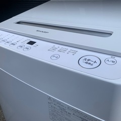 2024年　シャープ SHARP 全自動洗濯機 穴なし槽シリーズ10kg の画像