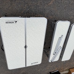 キャプテンスタッグ　UC-5 ラフォーレ　ベンチインテーブルセット　の画像