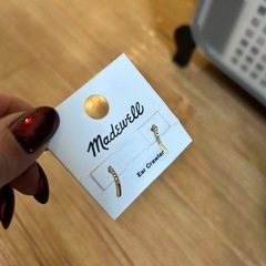 アメリカブランド Madewell ピアスの画像