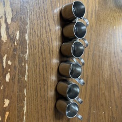 ミルクピッチャー6個セットの画像