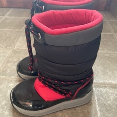 キッズ　スノーブーツ　19.0cmの画像