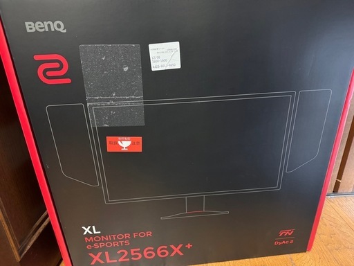 ZOWIE XL2566X+ VCT公式採用モニター 400Hz 24.1インチ