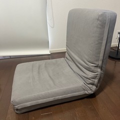 座椅子 おしゃれ コンパクト リクライニング イス いす 座イスの画像