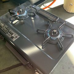 【Paloma】 パロマ ガステーブル IC-S37BM-2L 2023年製 キッチン家電 動作確認済み LPガス用 ガスコンロ A1022の画像