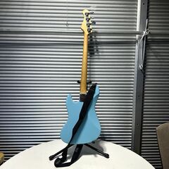 店頭引き渡し 中古 Bacchus エレキベース WJB-330R ケース・スタンド付きの画像