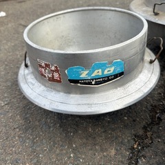 レトロ羽釜❸個セットの画像