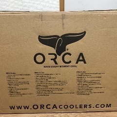 (未使用) ORCA オルカ クーラーボックス 140 Quart Charcoal 大容量 ハード 保冷 キャンプ 釣りの画像