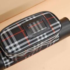 NORTHWAY SPORTS パークゴルフ用ケース PARK-PRO 全長92cm ブラック チェック柄系 外ファスナーポケット ノースウェイスポーツ 札幌市 清田区 平岡の画像