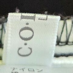 COLZA レースキャミワンピース L ブラック 総丈112cm 花柄レース 重ね着可の画像