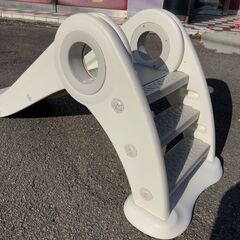 ■■819■すべり台 白 シンプル 遊具 屋内遊具 ベビー キッズ 赤ちゃん 玩具 おもちゃの画像