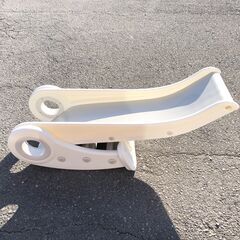 ■■819■すべり台 白 シンプル 遊具 屋内遊具 ベビー キッズ 赤ちゃん 玩具 おもちゃの画像