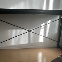 パソコンデスク:ブラックの画像