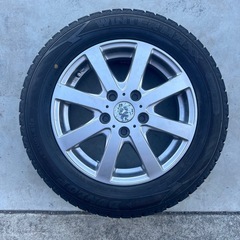 履き替え無料中古スタッドレスタイヤ185/65R15 88Q ダンロップWM02の画像
