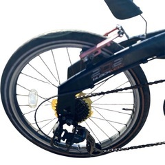 ドッペルギャンガー202 blackmax　20インチ アルミ シマノ6速 折り畳み自転車の画像