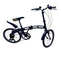 ドッペルギャンガー202 blackmax　20インチ アルミ シマノ6速 折り畳み自転車の画像