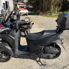 【YAMAHA トリシティ155 側車付き登録　トライク普通免許スペーサー付きの画像