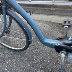 パナソニック電動自転車　チャイルドシート付き　の画像