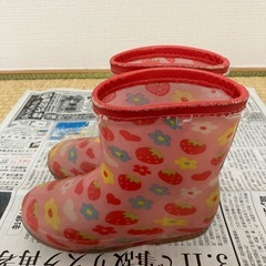 子ども用　17センチ　長靴②の画像