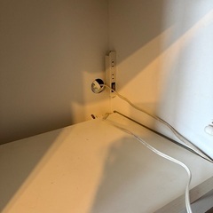 【値下げ】キッチン収納ラック(目隠し家電収納レンジ台)の画像