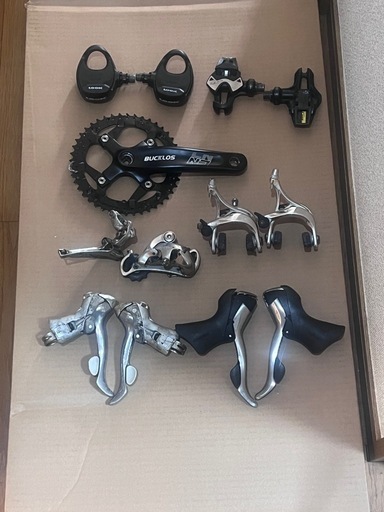 自転車パーツセットロードバイク (えるです詳細はプロフ) 足立小台の