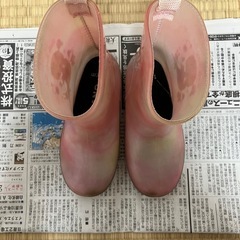 子ども用　17センチ　長靴①の画像