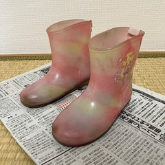 子ども用　17センチ　長靴①の画像