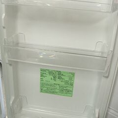 156L 2019年製 2ドア冷蔵庫 AF156-WE アイリスオーヤマ 150Lクラス ホワイト 白 札幌市 白石店の画像