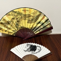 扇子　中国杭州市　お土産品の画像