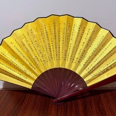 扇子　中国杭州市　お土産品の画像
