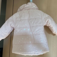 ９５✨新品未使用✨キラキラピンクアウター✨女の子の画像
