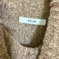 ロングニットワンピースの画像