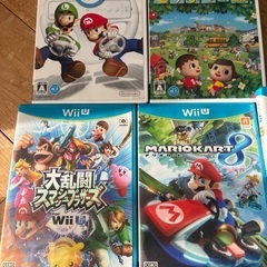 任天堂wiiUソフト　７本セットの画像