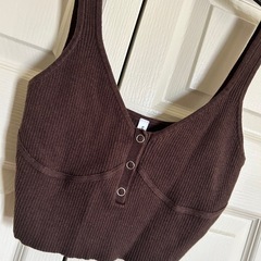 RVCA ニット タンクトップの画像