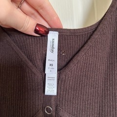 RVCA ニット タンクトップの画像