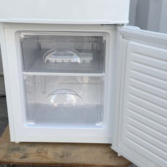 P155◇山善 冷凍冷蔵庫◇106L◇2024年製◇YFR-D111(W)の画像