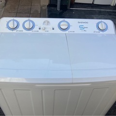 大阪引取限定　DAEWOO 二槽式洗濯機 DW-T60AW【E1216IL】の画像