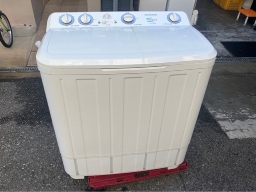 大阪引取限定 DAEWOO 二槽式洗濯機 DW-T60AW【E1216IL】
