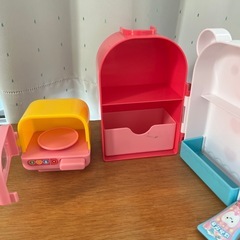 メルちゃん　冷蔵庫＆電子レンジの画像