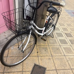 美品　シティーバイク　自転車　26インチの画像