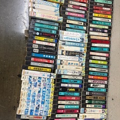 VHSビデオ　　　邦画　洋画　アニメ　多数の画像